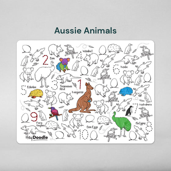Aussie Animals A3 Mat